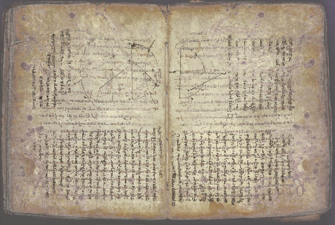 A medieval copy of Archimedes’ work called a palimpsest found in 1906.