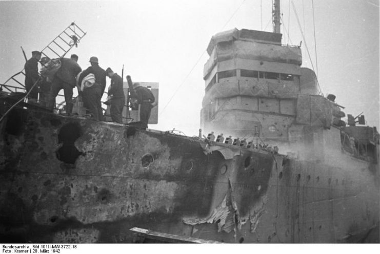 HMS Campbeltown Bundesarchiv, Bild 101II-MW-3722-18 / Kramer / CC-BY-SA 3.0