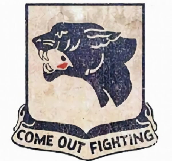 Shoulder sleeve patch of the United States 761st Tank Battalion.