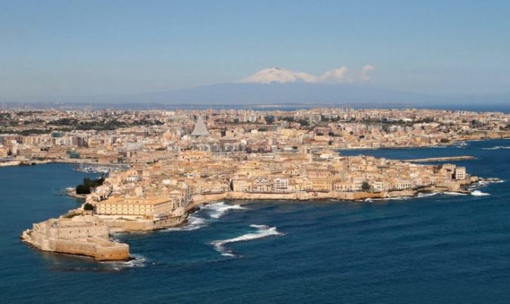 Aerial view of Siracuse. Attribution: CC BY 2.0