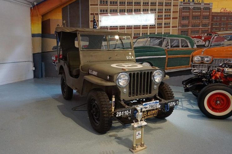 Jeep CJ-2A. Photo: Michael Barera / CC BY-SA 4.0