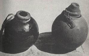 Two Type 4 grenades. The one on the left doesn’t have the rubber cover on.
