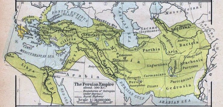 Persian Empire in the Achaemenid era, 6th century BC