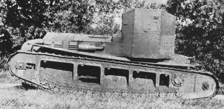 Whippet Prototype. The Medium Mark A Whippet was a British tank of World War I. Intended to complement the slow Mark V tanks by using its relative mobility and speed in exploiting any break in the enemy lines.