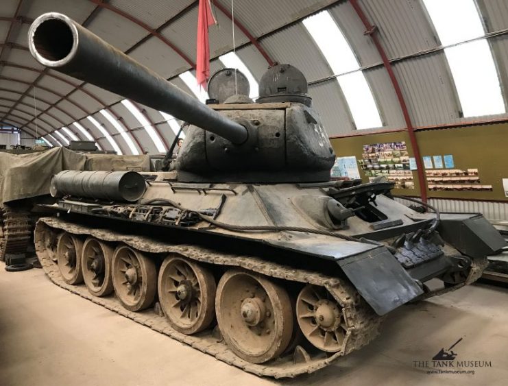 Cobbaton T-34. The Tank Museum