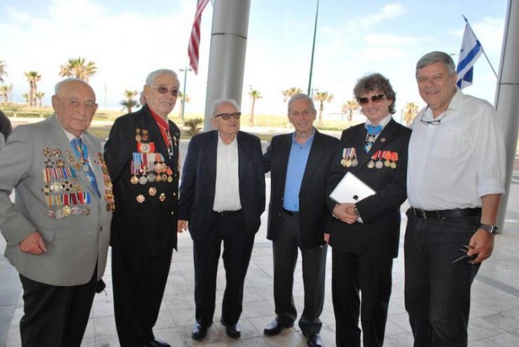Rafi Eitan (in the middle). Photo: Mody76 / CC BY SA 3.0