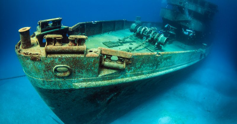 Shipwreck, stock photo 