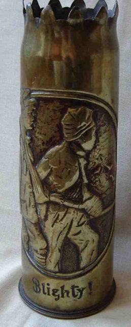 UK Blighty Shellcase. Photo: Redbarchetta0 / CC BY 3.0