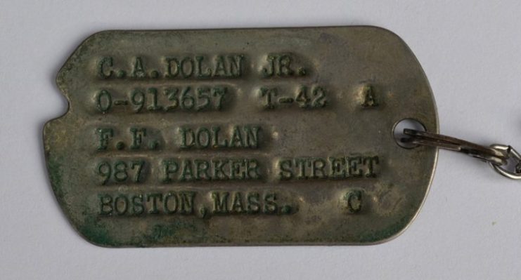 Australian army deals dog tags