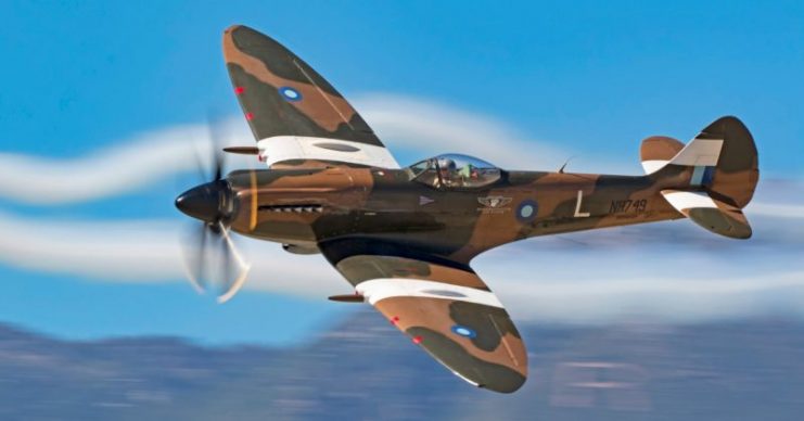 British WWII Supermarine Spitfire