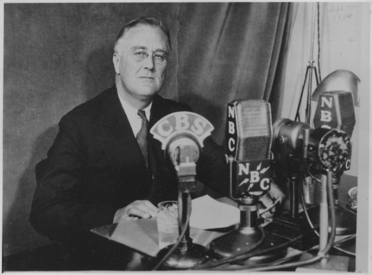 Franklin D. Roosevelt in Washington, Washington, D.C, 1934