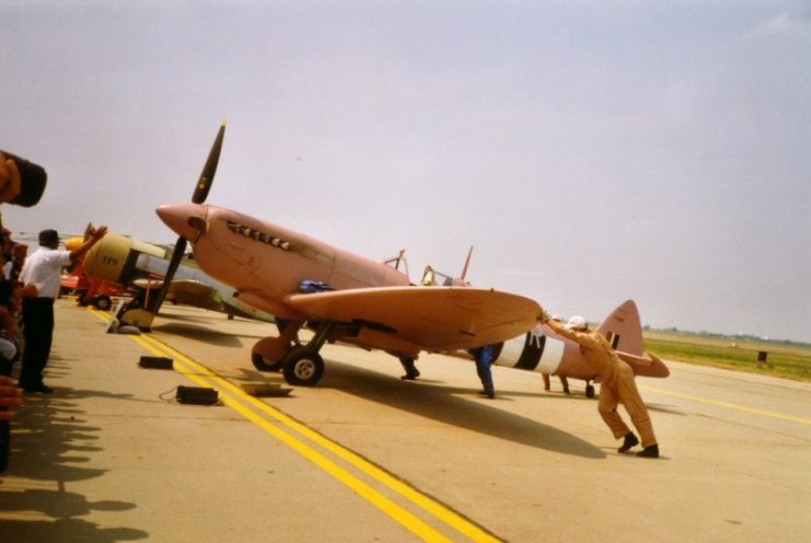 Pink Spitfire MK XI PR.Photo: yetdark CC BY-SA 2.0