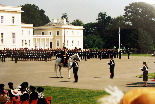 Sandhurst Royal Military Academy. Graduation Day.Photo: Simon Johnston CC BY-SA 2.0