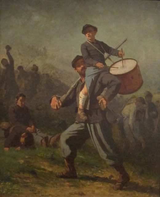 Wounded Drummer Boy by Eastman Johnson, San Diego Museum of Art.