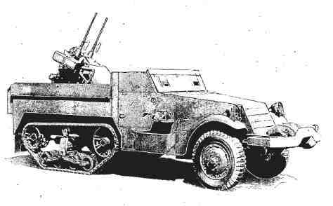 The M13 Multiple Gun Motor Carriage.