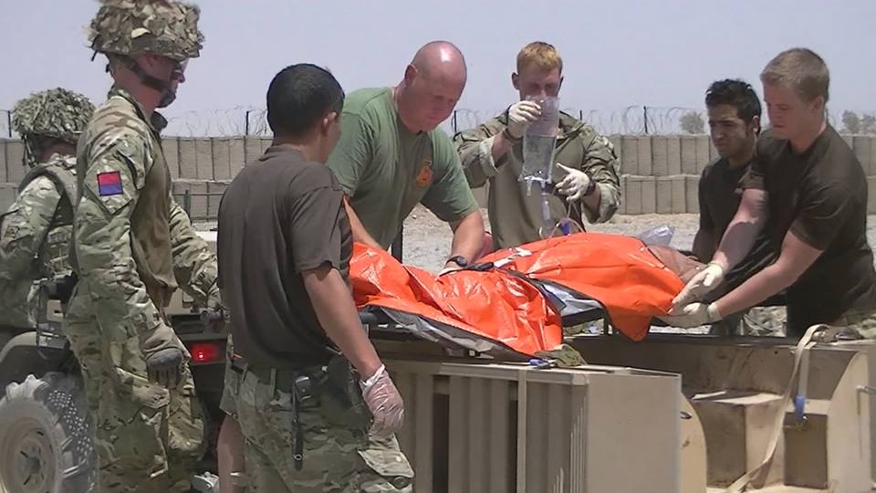 wounded soldier WAR HISTORY ONLINE