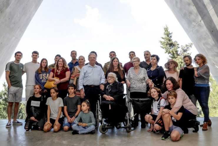 Melpomeni Dina and her two older sisters risked their own safety to offer shelter to the Mordechai family. GETTY