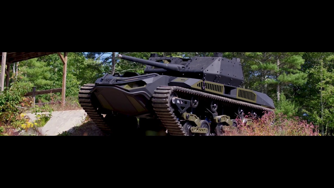 New 'Drone' Tank Unveiled for US Army