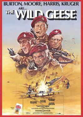 Original movie poster for The Wild Geese. Richmond Film Productions (West) Ltd Varius Entertainment Trading A.G.