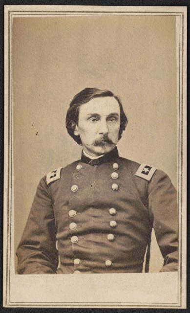 Major General Gouverneur Kemble Warren. From the Liljenquist Family Collection of Civil War Photographs, Prints and Photographs Division, Library of Congress