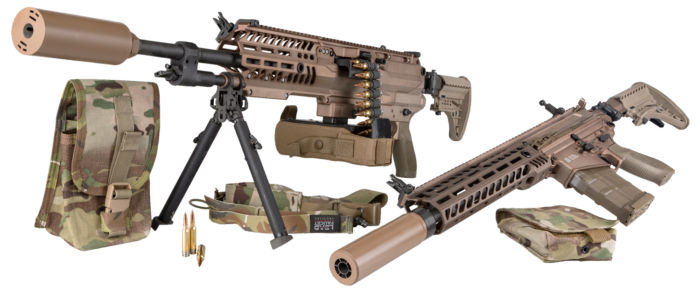 SIG SAUER NSGW-AR (left) and NSGW-R. Image by SIG SAUER.