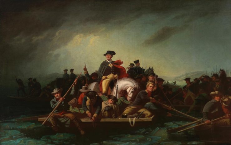 Washington Crossing the Delaware, by George Caleb Bingham, 1856–1871