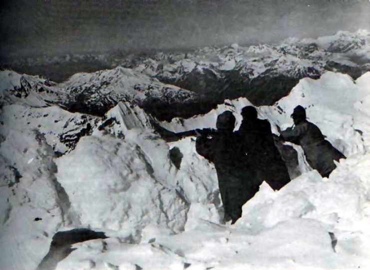 Ortler, the highest trench dug in the first world war.