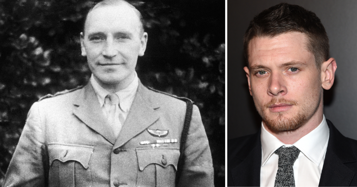 Paddy Mayne and Jack O'Connell, who will play him in the upcoming series