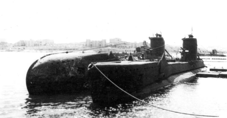 MHS Urge at Malta.