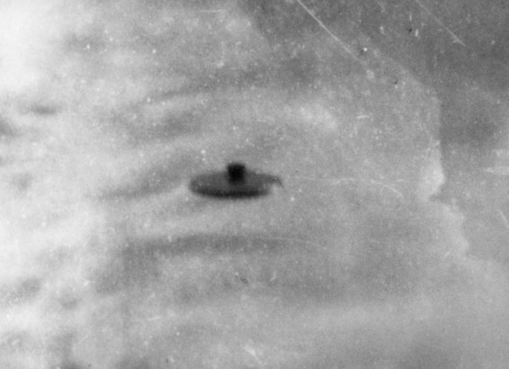 Photo of a UFO, circa 1966