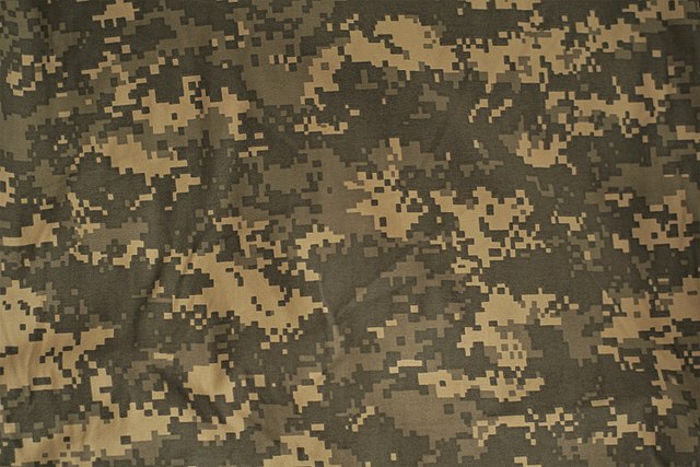 Digital camouflage used on US Army Combat uniforms