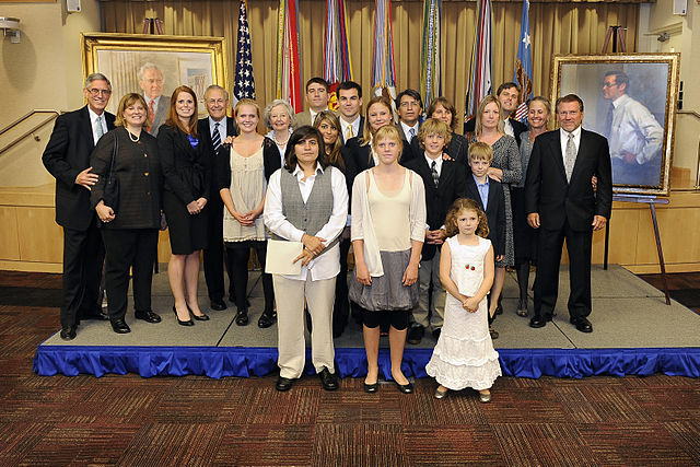 Rumsfeld family portrait
