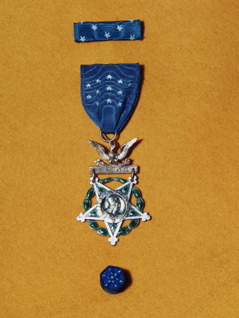 View of the Army's Medal of Honor