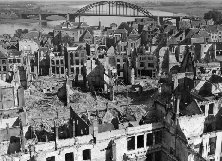 City of Nijmegen bombed