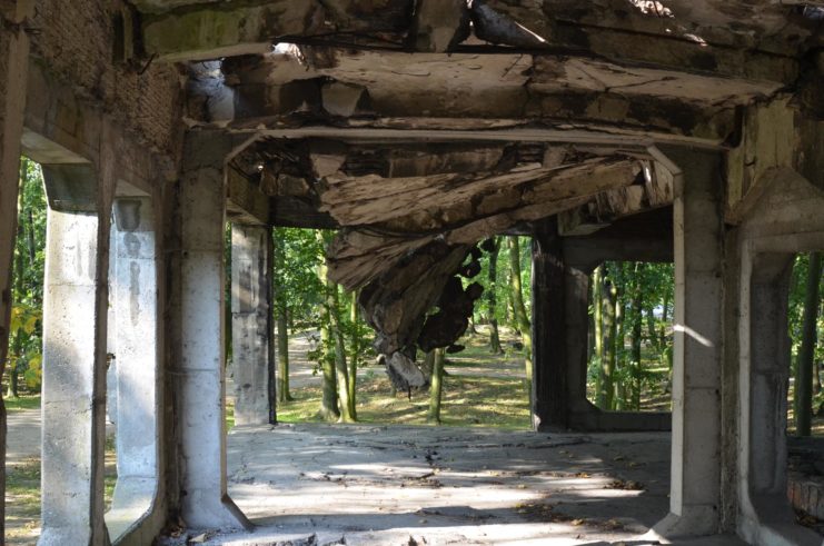 Ruins at Westerplatte