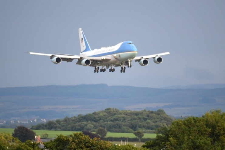 Air Force One Landing