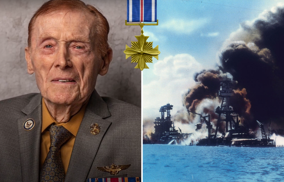 Jack Holder + Attack on Pearl Harbor + Distinguished Flying Cross