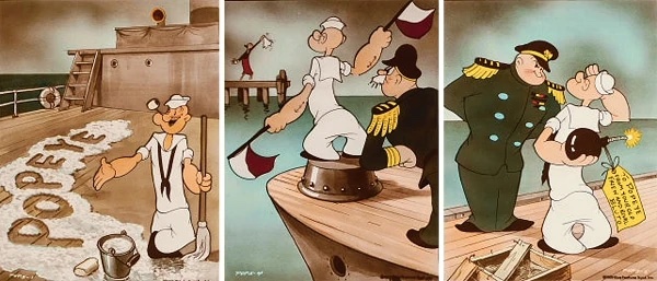 Popeye the Sailor montage 