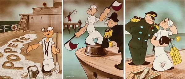 Popeye the Sailor montage
