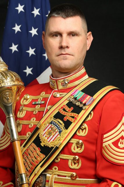 40th Marines Drum Major