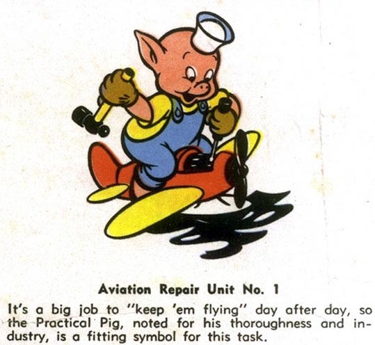 Aviation Repair Unit 1 - Disney Insignia
