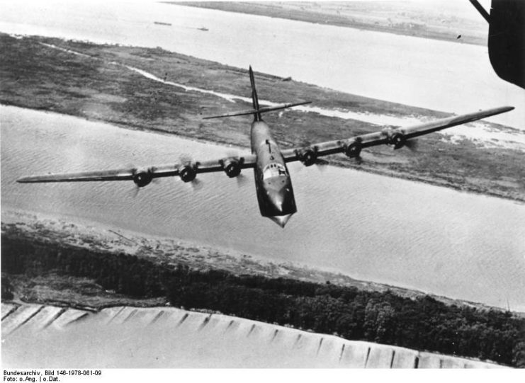 BV 222 in flight