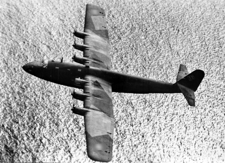 BV 222 Picture in Flight