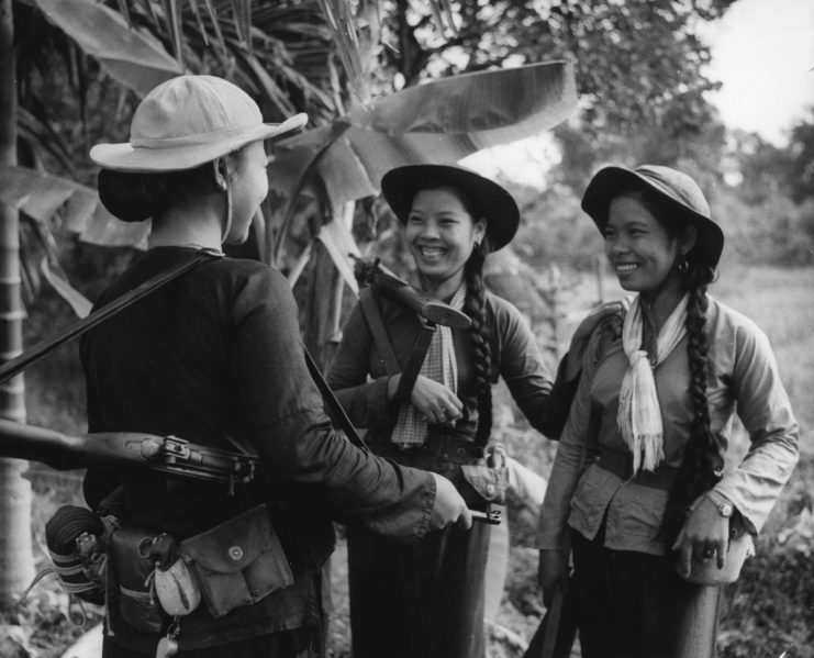 South Vietnam Communist Soldiers