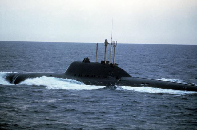 Alfa Class Submarine From Russia