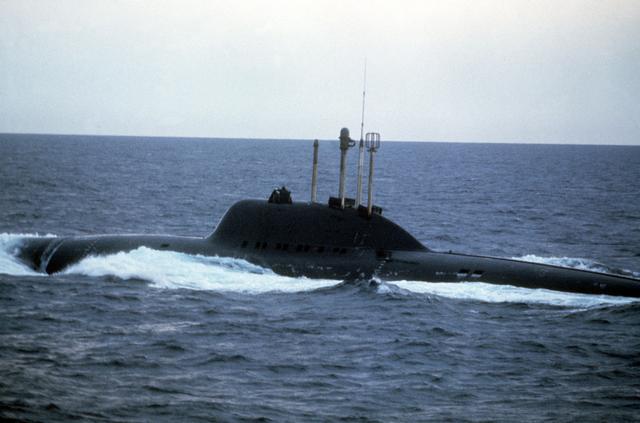 Alfa Class Submarine From Russia