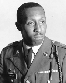 Military portrait of Dwight H. Johnson