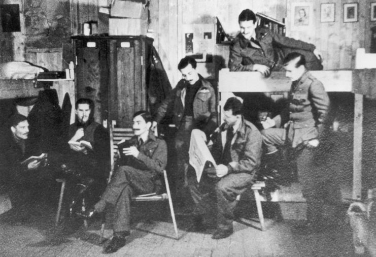 Captured RAF airmen