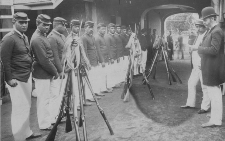 Liliuokalani's Household Guards