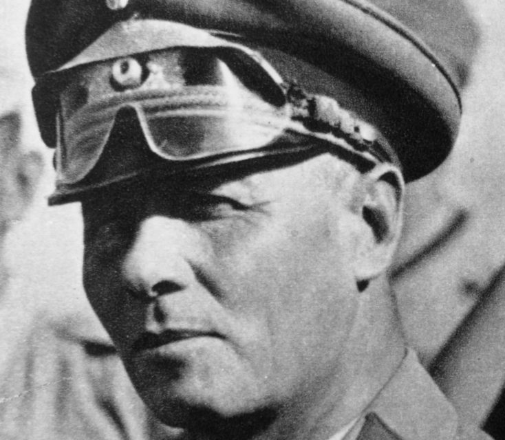 circa 1942: Field Marshal Erwin Rommel, Commander of the Afrika Korps. (Photo Credit: Hulton Archive / Getty Images – Cropped)